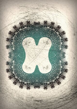 Decorative motif vintage grunge backgrounds.の写真素材
