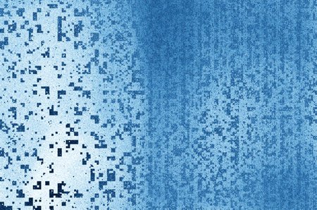 abstract blue background with some shades on it and some spots on itの写真素材
