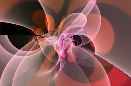 abstract fractal background a computer-generated 2D illustration, textureの写真素材