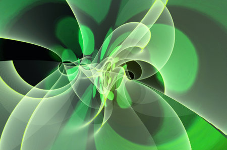 Abstract fractal. Fractal art background for creative design. Decoration for wallpaper, desktop, poster, cover booklet. Print for clothes, t-shirt. Creative illustration for designの写真素材