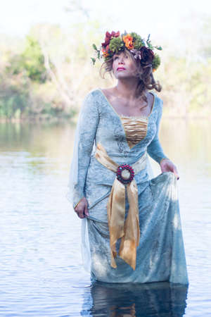 Lady of the lakeの写真素材