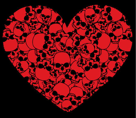 Skull T shirt Graphic Designのイラスト素材