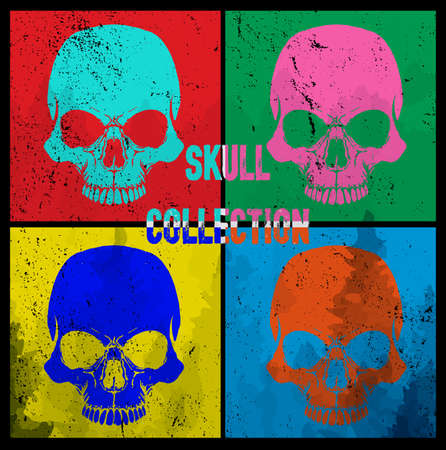 Skull T shirt Graphic Designのイラスト素材