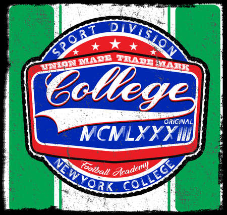 Athletic Dept. New York; Varsity Sport vector print and varsity. For other uses of t-shirts or shirts graphic vector.tのイラスト素材