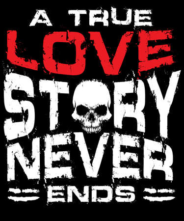 Skull T shirt Graphic Designのイラスト素材