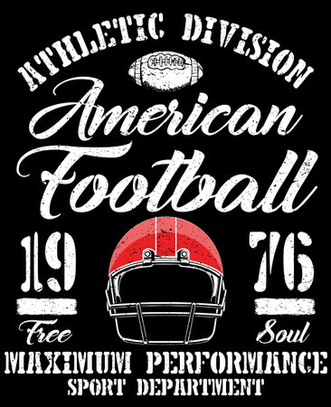 Sport college training typography, t-shirt graphics, vectorsのイラスト素材