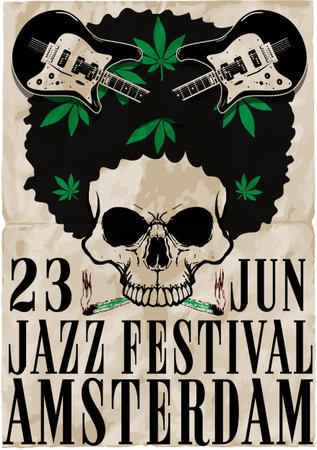 Skull T shirt Graphic Designのイラスト素材