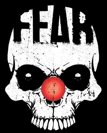 Skull T shirt Graphic Designのイラスト素材