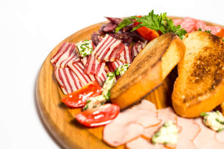 tasty snacksの写真素材