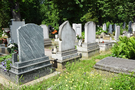 Tomb Stones in the public cemetery