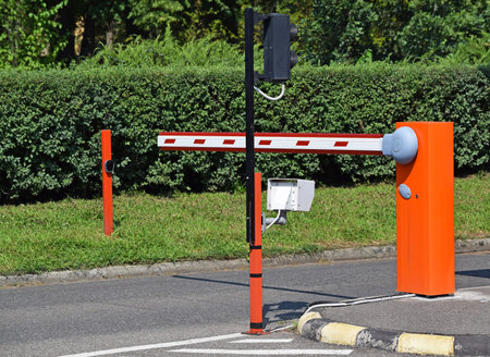 Parking lot gate