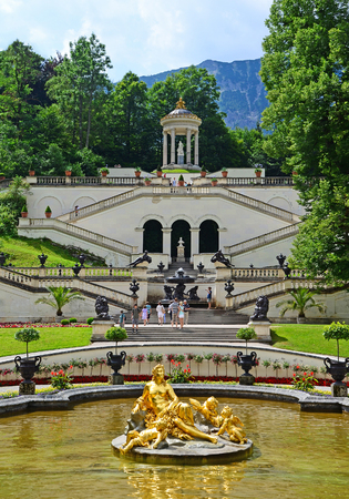 Ettal Linderhof in Germanyのeditorial素材