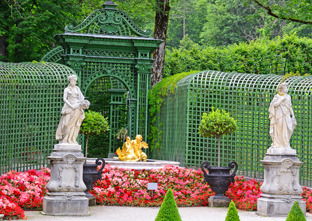 Ettal Linderhof in Germanyのeditorial素材