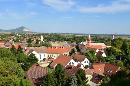 View of Szigetvar in Hungaryの写真素材