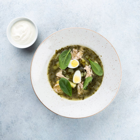 Chicken soupの写真素材