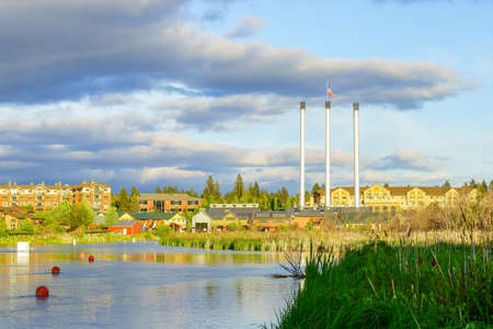 Mill District of Bend, Oregonの写真素材