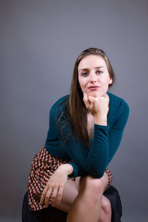 Slender Caucasian Female Portrait
