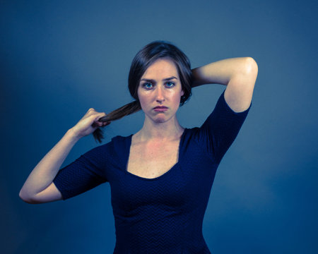 Slender Caucasian Female Portrait
