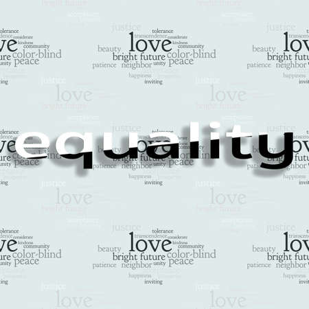 Social issues revolving around equality and race in America.の写真素材