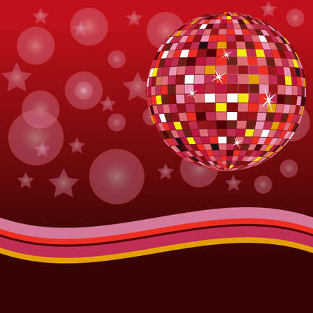 Disco ballのイラスト素材