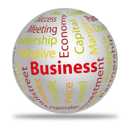 Business wordsのイラスト素材