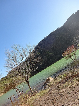 sulfur lake  の写真素材