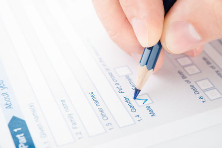Filling checkbox in a questionnaire