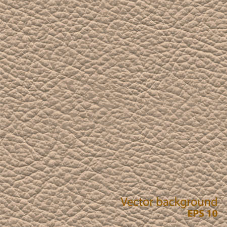 Seamless brown natural leather texture, detalised vector backgroundのイラスト素材