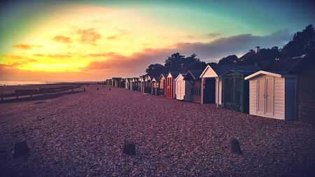 Beach Hutsの写真素材