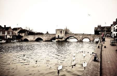 Chapel on the bridgeの写真素材