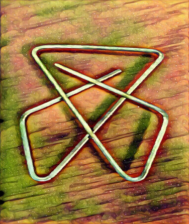 Hook butterfly for leaves abstract shapeの写真素材