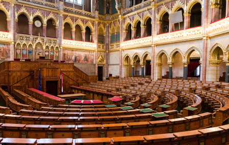 Parliament of Hungary, Budapestのeditorial素材
