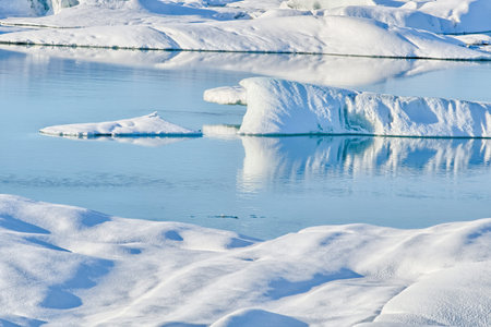 Icebergs, Jokulsarlon, Iceland
