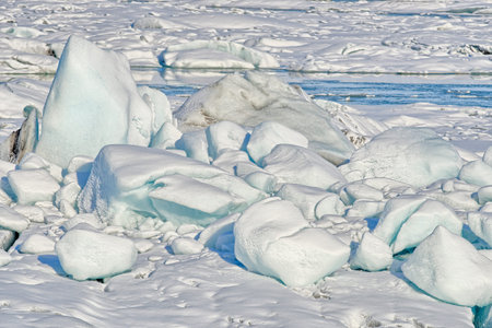 Icebergs, Jokulsarlon, Iceland