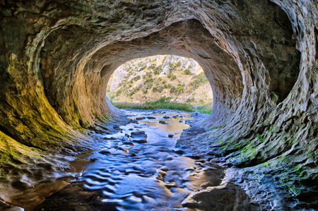 Cave Stream Scenic Reserve in Arthur Pass, New Zealand, Summer