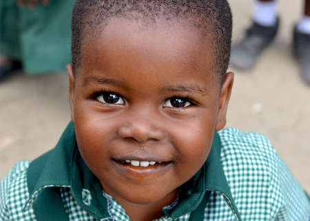 Little African Student - Schoolgirl のeditorial素材