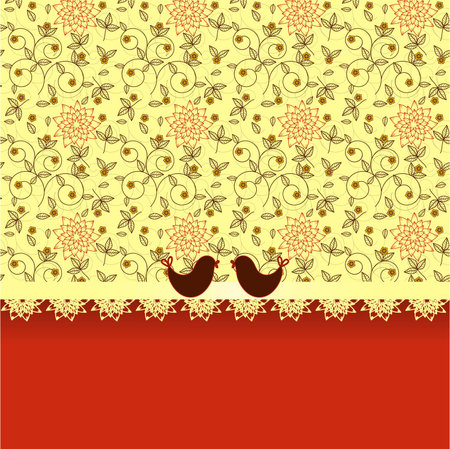 greeting or invitation cardのイラスト素材