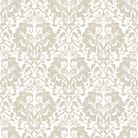 Ornate floral seamless texture. Light  pattern. Persian style background. Seamless pattern can be used for wallpaper, pattern fills, web page background, surface textures.のイラスト素材