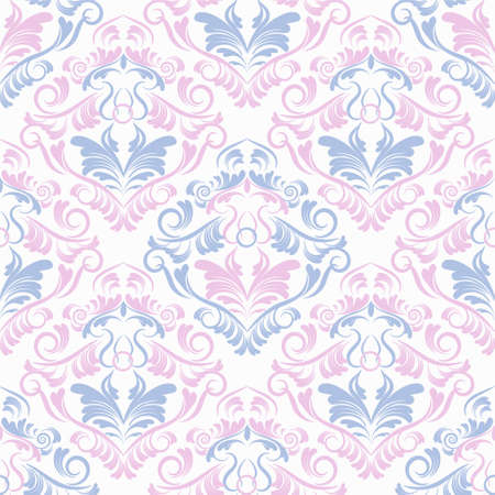 Ornate floral seamless texture. Light  pattern. Persian style background. Seamless pattern can be used for wallpaper, pattern fills, web page background, surface textures.のイラスト素材