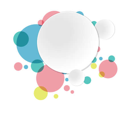 Modern greeting card template design  のイラスト素材