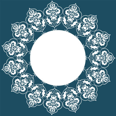 Retro greeting card template design のイラスト素材