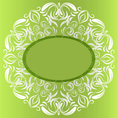 Delicate invitation card   Light patternのイラスト素材