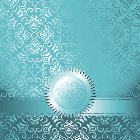 Delicate invitation card  Seamless background  Light patternのイラスト素材