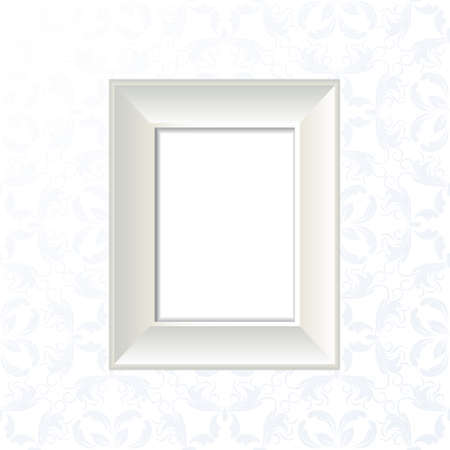 white frameのイラスト素材