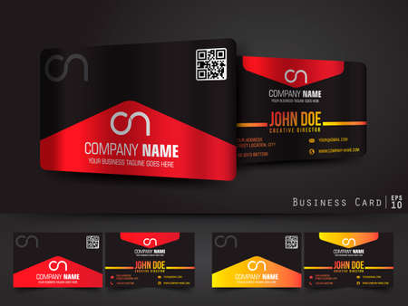 Modern Corporate Business Cardsのイラスト素材