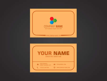 Modern Business Cards designのイラスト素材
