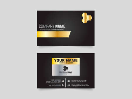 Modern Business Cards designのイラスト素材