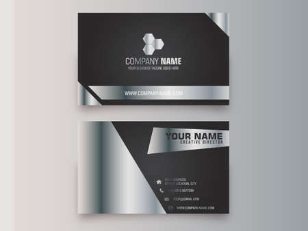 Modern Business Cards designのイラスト素材