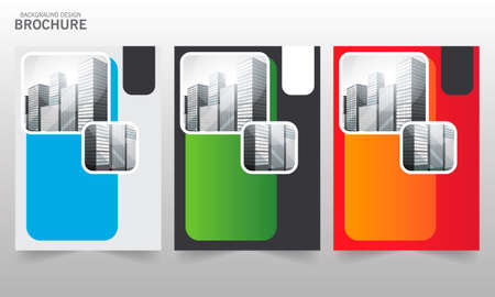 Background design for brochure , flyer , annual report , brochure coverのイラスト素材