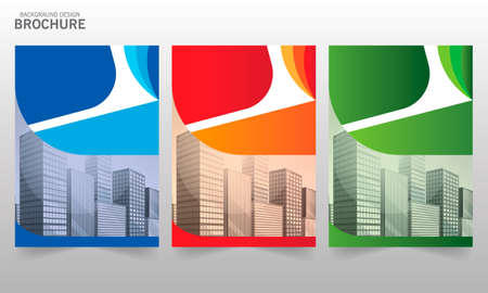 Background design for brochure , flyer , annual report , brochure coverのイラスト素材